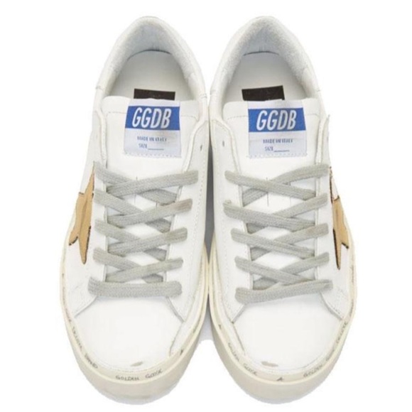 Golden Goose Hi Star Leather Low-top Sneakers in White excellent conditi… - Picture 2 of 11